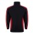 Orn Workwear Avocet Quarter-Zip Heavyweight Sweatshirt (Black/Red)