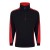 Orn Workwear Avocet Quarter-Zip Heavyweight Sweatshirt (Black/Red)