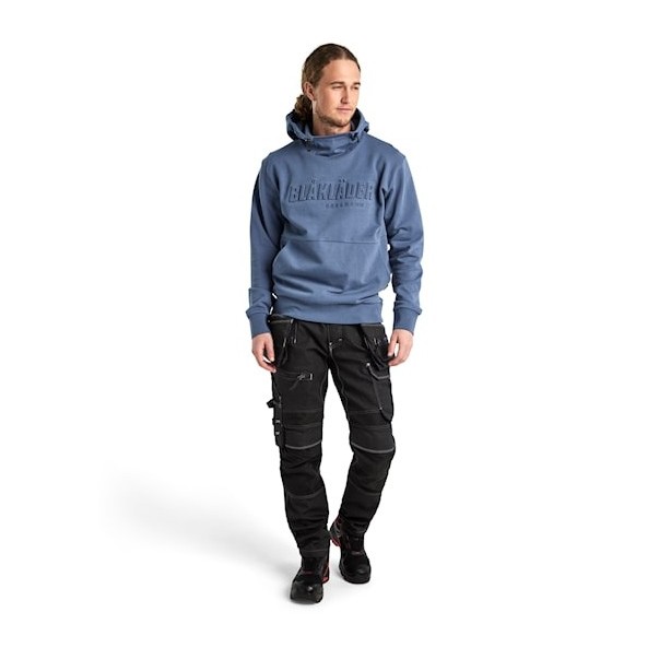 Image of man in Craftsman Trousers (Black)