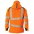 Mascot Workwear Accelerate Safe Hi-Vis Sustainable Waterproof Winter Jacket (Hi-Vis Orange/Dark Navy)