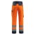 Mascot Workwear Safe Light Maitland Hi-Vis Trousers with Kneepad Pockets (Hi-Vis Orange/Dark Navy)