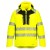 Portwest DX461 Yellow/Black Thermal Waterproof Hi-Vis Winter Work Jacket