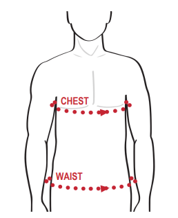 How to measure chest and waist