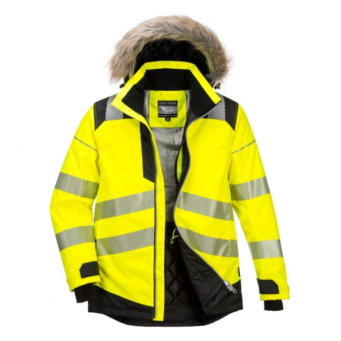 hi vis waterproof coat