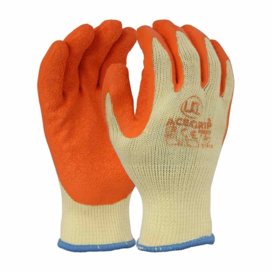 UCi AceGrip RP Latex-Coated General Purpose Gloves (Orange)