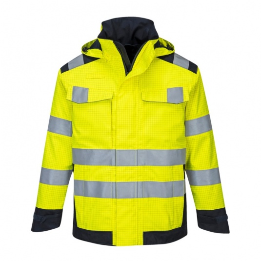Portwest MV70 Modaflame Rain PPE Arc Jacket - Workwear.co.uk