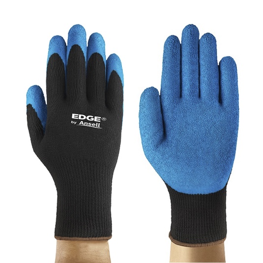 Ansell Edge 48-305 Latex Palm Grip GLoves