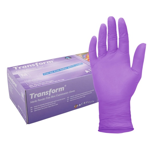 Aurelia Transform 98895-9 Nitrile Medical Examination Gloves