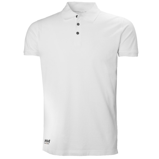 Helly Hansen Manchester Button Up Polo Shirt (White)