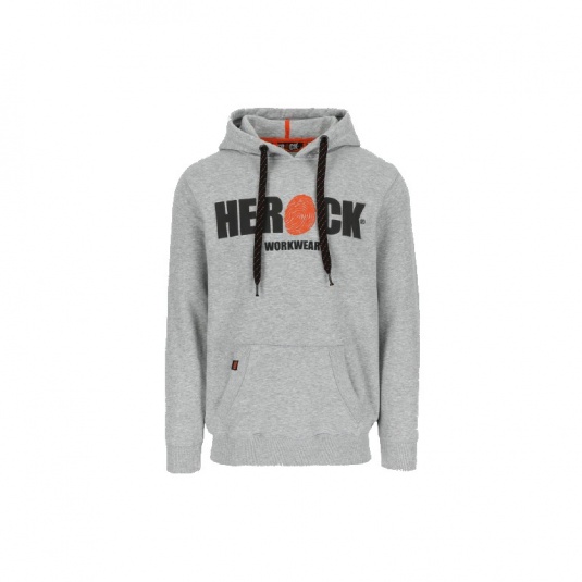 Herock Hooded Sweatshirt (Heather Grey)
