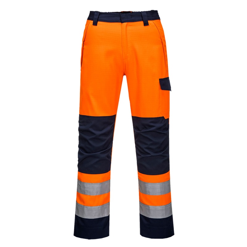 Portwest High-Vis Flame-Resistant Trousers - Workwear.co.uk