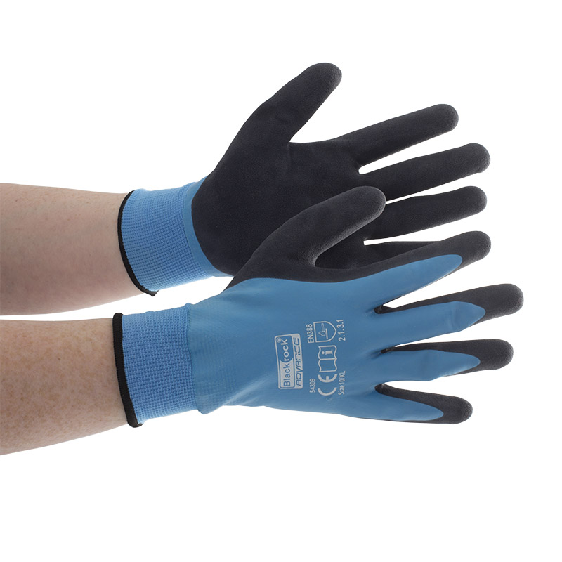 Blackrock 54309 Watertite Latex Coated Gloves Uk