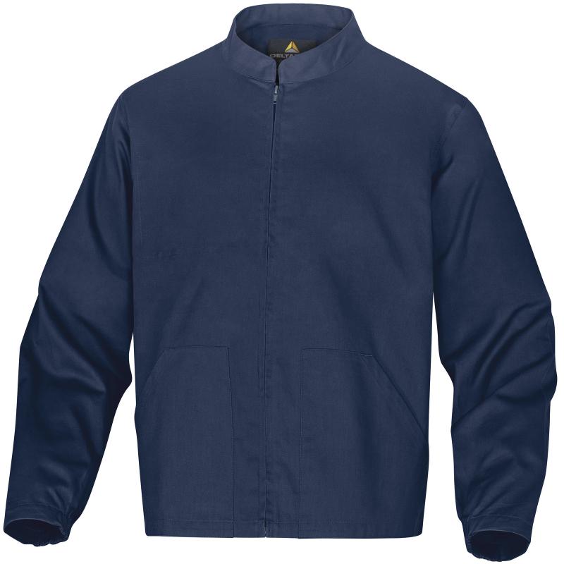 Delta Plus PALIGVE Navy Cotton Working Jacket - Workwear.co.uk