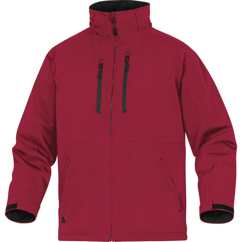 Delta Plus MILTON2 Red Waterproof Thermal Parka - Workwear.co.uk