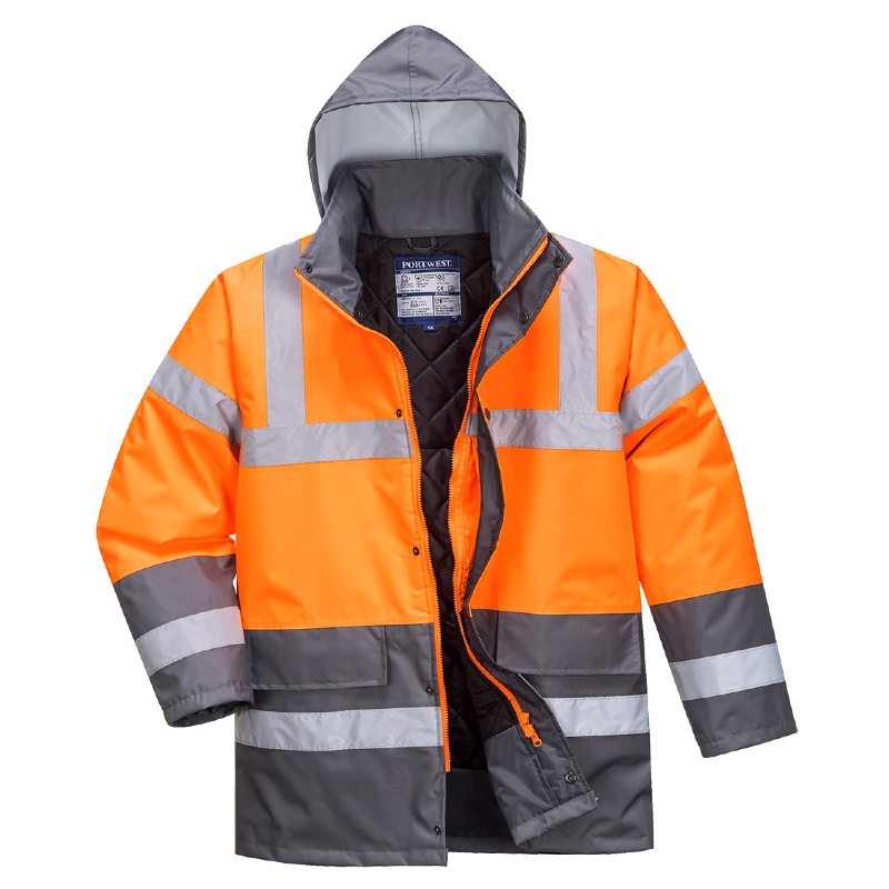 Grey hi vis clearance jackets