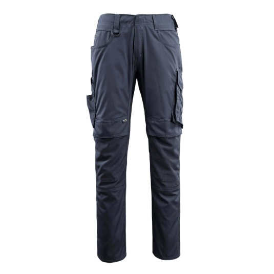 Mascot Workwear Unique Lemberg Lightweight Trousers with Kneepad Pockets (Dark Navy)