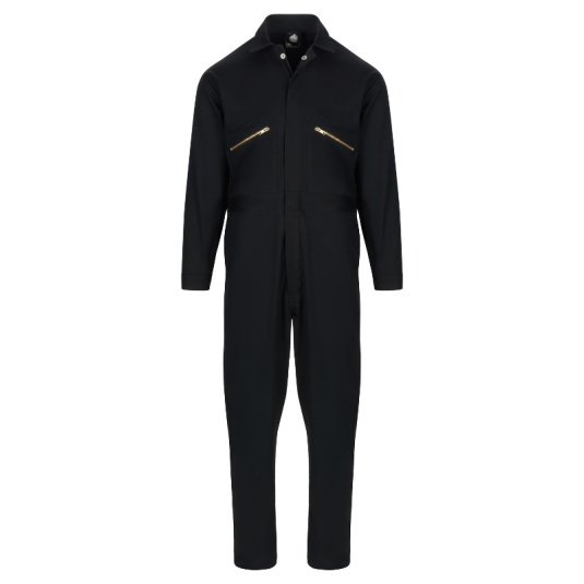 Orn Workwear Scoter Work Coveralls (Black)