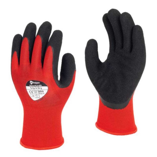 Polyco Grip It Dry Safety Gloves 889