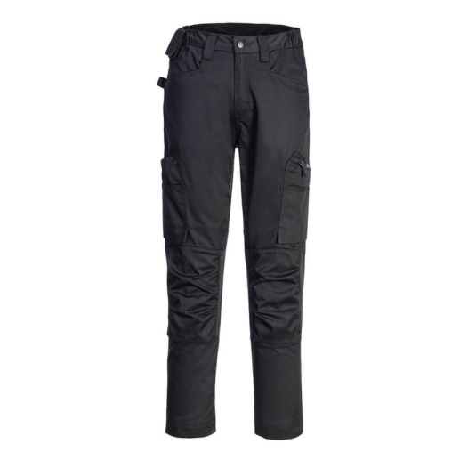 Portwest CD881 WX2 Eco Stretch Recycled Trade Trousers (Black)