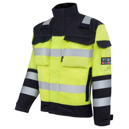 ProGARM 5805 Flame- and Heat-Resistant Arc Flash High-Visibility Work Jacket