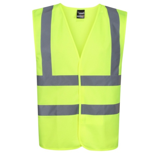 Regatta Pro Yellow Hi-Vis Reflective Safety Work Vest (TRS195)