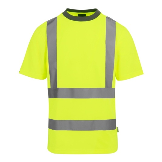 Regatta Pro Contract Yellow Hi-Vis UV-Protection T-Shirt (TRS270)