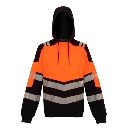 Regatta X-Pro Class-2 Durable Hi-Vis Orange Work Hoodie (TRF780)