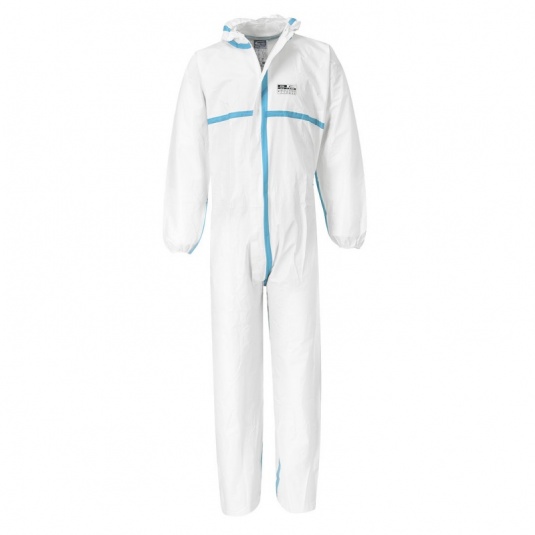 Portwest ST60 BizTex Microporous Type 4/5/6 Coveralls (Box of 50)