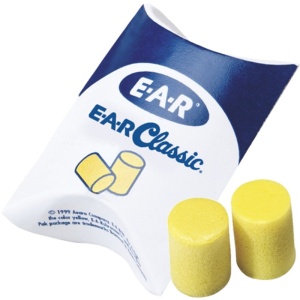 3M EAR Classic PP-01-002 31 SNR Foam Ear Plugs (Box of 250)