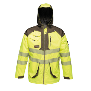 Regatta Pro Waterproof Hi-Vis Parka Jacket (Yellow)