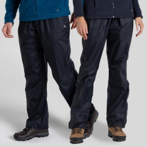 Craghoppers CEW010 Expert Packable Sustainable Waterproof Overtrousers (Dark Navy)