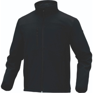 Delta Plus LULEA2 Windproof Softshell Fleece Jacket (Black)