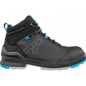 Albatros Taraval Black/Blue Mid S3L ESD FO Slip-Resistant Toe Cap Safety Trainers