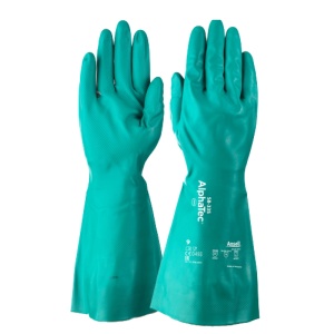 Ansell AlphaTec 58-335 AquaDri Chemical Gauntlets