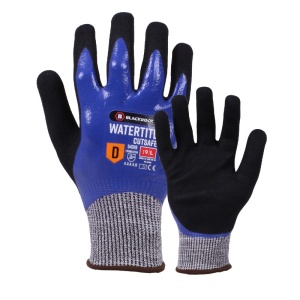 Blackrock 54319 Watertite Cutsafe Nitrile-Coated Waterproof Grip Gloves