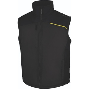 Delta Plus FIDJI 3 Fleece-Lined Insulated Bodywarmer Vest (Grey/Black)