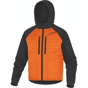 Delta Plus MOOVE Ripstop Quilted Orange and Grey Jacket