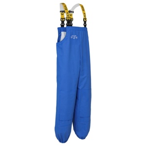 ELKA Rainwear Pro 079904 Waterproof Bib and Braces with Kneepad Pockets (Cobalt)