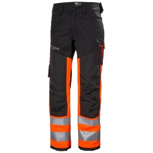 Helly Hansen Alna 2.0 Hi-Vis Class 1 Cargo Work Trousers (Orange)