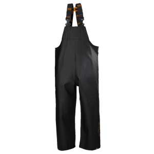 Helly Hansen Gale Waterproof Rain Bib Overall Trousers (Black)