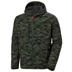 Helly Hansen Kensington Water-Resistant Hooded Softshell Jacket (Camo)