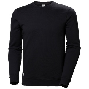 Helly Hansen Manchester Cotton Sweatshirt (Black)