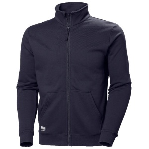 Helly Hansen Manchester Zip Collar Sweatshirt with Pockets (Navy)