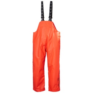 Helly Hansen Mandal Waterproof Bib and Brace Trousers (Orange)