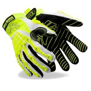 HexArmor Chrome Oasis 4030 Hi-Vis Cut- and Impact-Resistant Grip Gloves