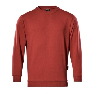 Mascot Workwear Crossover Caribien Crew-Neck Sweatshirt (Red)