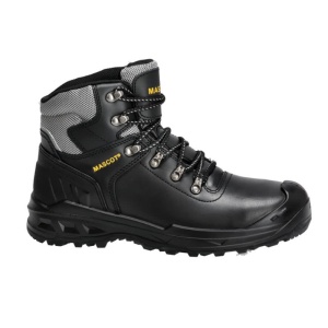 Mascot Workwear Footwear Industry Elbrus S3 HRO Safety Boots (Black/Yellow)