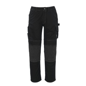 Mascot Workwear Hardwear Lerida Work Trousers with Kneepad Pockets (Black)