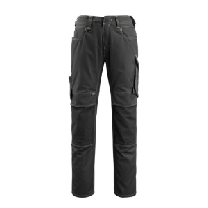 Mascot Workwear Unique Mannheim Work Trousers with Kneepad Pockets (Black)