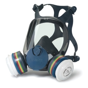 Moldex 9000 Series Full Face Mask with Two Reusable P3 and Gas Filters Bundle